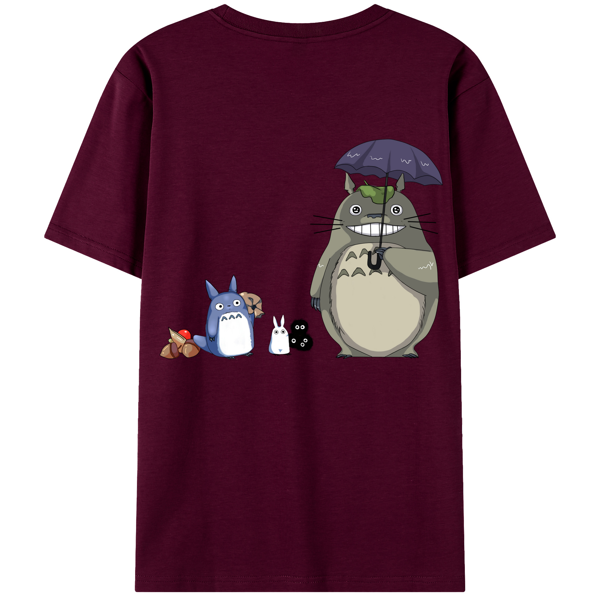 （画像用） となりのトトロ 草壁メイ 草壁サツキ My Neighbor Totoro Satsuki Kusakabe Mei Kusakabe レディース半袖Tシャツ(バックプリント)